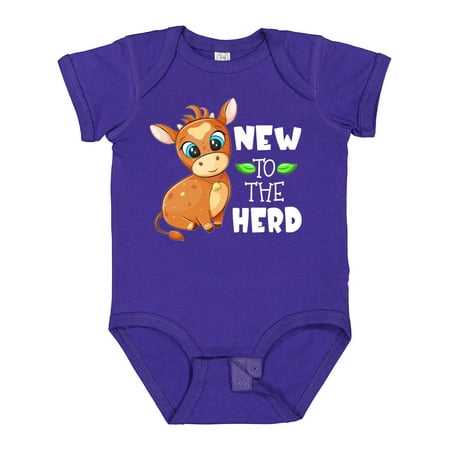 Inktastic New to the Herd Cute Brown Cow with Blue Eyes Gift Baby Boy or Baby Girl Bodysuit
Inktastic New to the Herd Cute Brown Cow with Blue Eyes Gift Baby Boy or Baby Girl Bodysuit