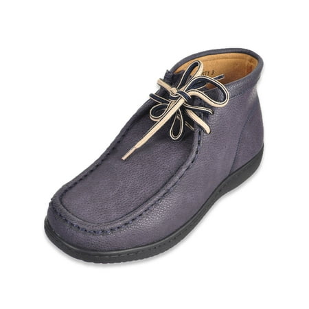 Easy Strider Boys Chukka Boots (Youth Sizes 13 - 8) - navy 1 youth