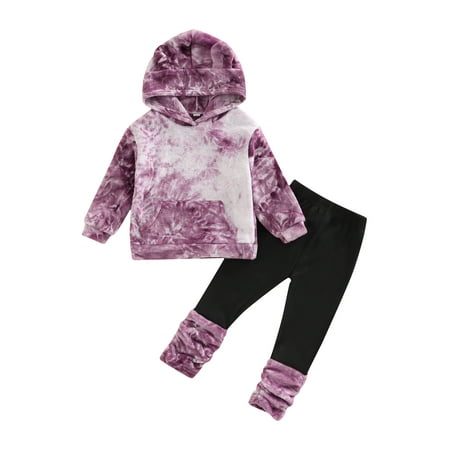 wybzd Winter Kids Baby Girl Clothes Tie-dye Long Sleeve Pullover Hooded Fur Plush Tops+Pants Outfits
wybzd Winter Kids Baby Girl Clothes Tie-dye Long Sleeve Pullover Hooded Fur Plush Tops+Pants Outfits