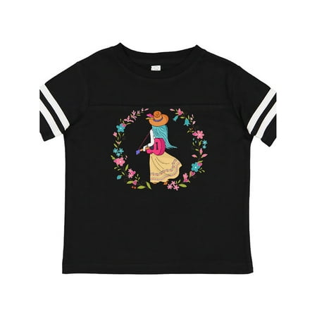 Inktastic Boho Girl With Guitar Bohemian Flower Wreath Gift Toddler Toddler Girl T-Shirt
Inktastic Boho Girl With Guitar Bohemian Flower Wreath Gift Toddler Toddler Girl T-Shirt