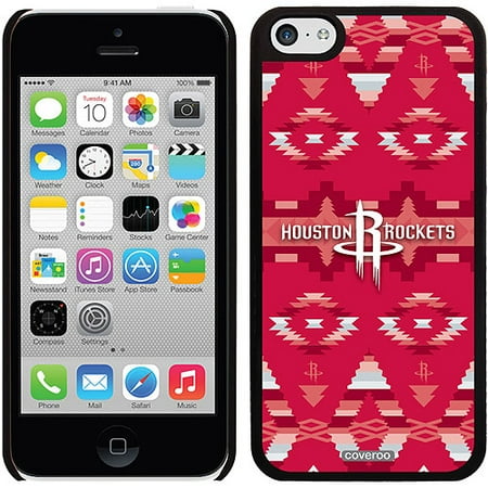Houston Rockets Tribal Print Design on Apple iPhone 5c Thinshield Snap-On Case by Coveroo