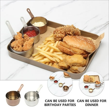 Sauce Pan 2pcs Sauce Pan Stainless Steel Saucepan Kitchen Sauce Bowl Sauce Container
Sauce Pan 2pcs Sauce Pan Stainless Steel Saucepan Kitchen Sauce Bowl Sauce Container