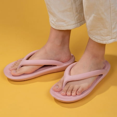 Summer Savings! Zpanxa Slippers for Women Summer Flip-flops Solid Color Beach Shoes Outdoor Couple Home Slippers Flip Flops for Women Pink 34
Summer Savings! Zpanxa Slippers for Women Summer Flip-flops Solid Color Beach Shoes Outdoor Couple Home Slippers Flip Flops for Women Pink 34