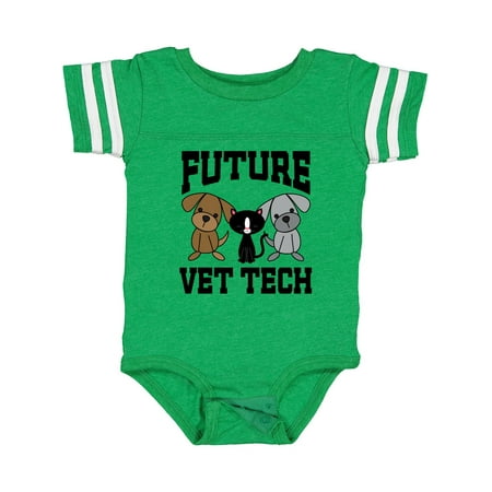 Inktastic Future Vet Tech Veterinarian Gift Baby Boy or Baby Girl Bodysuit
