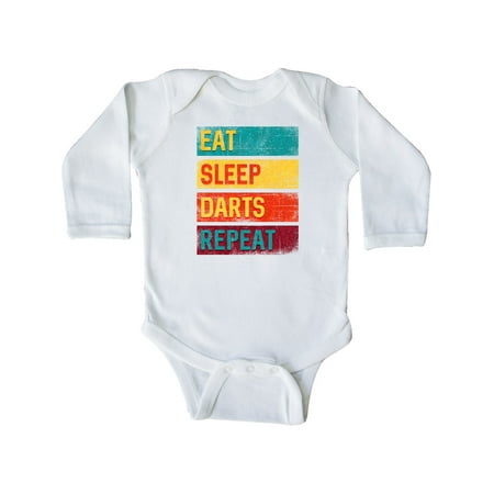 Inktastic Dart Game Gift Eat Sleep Darts Repeat Gift Baby Boy or Baby Girl Long Sleeve Bodysuit
Inktastic Dart Game Gift Eat Sleep Darts Repeat Gift Baby Boy or Baby Girl Long Sleeve Bodysuit