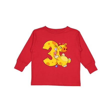 Inktastic 3rd Birthday Giraffe Gift Toddler Boy or Toddler Girl Long Sleeve T-Shirt
Inktastic 3rd Birthday Giraffe Gift Toddler Boy or Toddler Girl Long Sleeve T-Shirt