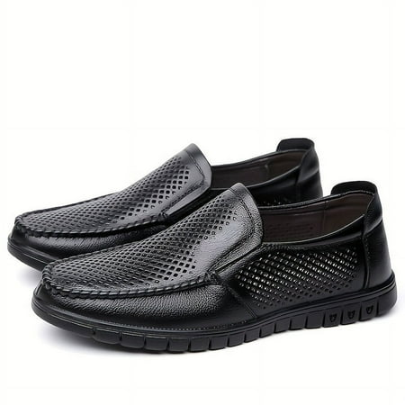 SHZHRUKUNSHM Comfortable Plus Size Men‘s Solid Colour Slip On Loafer Shoes Non Slip Casual Breathable Walking Shoes Perfect for Men‘s Outdoor Activities and Leisure
SHZHRUKUNSHM Comfortable Plus Size Men‘s Solid Colour Slip On Loafer Shoes Non Slip Casual Breathable Walking Shoes Perfect for Men‘s Outdoor Activities and Leisure