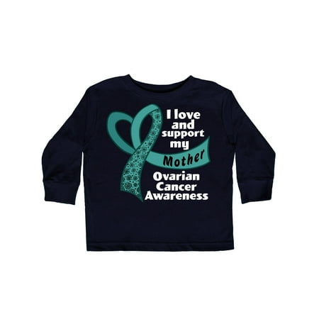 Inktastic I Love and Support My Mother Ovarian Cancer Teal Ribbon Gift Toddler Boy or Toddler Girl Long Sleeve T-Shirt
Inktastic I Love and Support My Mother Ovarian Cancer Teal Ribbon Gift Toddler Boy or Toddler Girl Long Sleeve T-Shirt