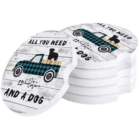 KXMDXA A Dog Retro Plaid Texture Truck Wooden Plank Set of 2 Car Coaster for Drinks Absorbent Ceramic Stone Coasters Cup Mat with Cork Base for Home Kitchen Room Coffee Table Bar Decor
KXMDXA A Dog Retro Plaid Texture Truck Wooden Plank Set of 2 Car Coaster for Drinks Absorbent Ceramic Stone Coasters Cup Mat with Cork Base for Home Kitchen Room Coffee Table Bar Decor
