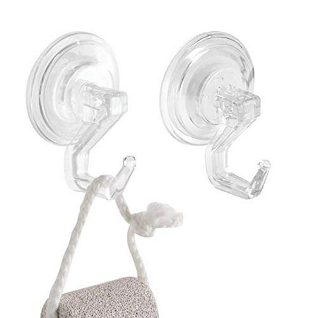 iDesign Power Lock Bathroom Suction Cup Hooks for Loofah Towels Sponges and More Set of 2 Clear
iDesign Power Lock Bathroom Suction Cup Hooks for Loofah Towels Sponges and More Set of 2 Clear