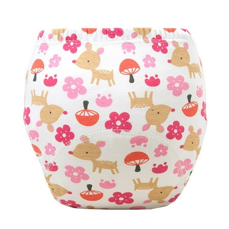 Potty Training Underwear Soft Cotton Absorbent Training Pants Animal Print for Baby Infant Boy and Girls
Potty Training Underwear Soft Cotton Absorbent Training Pants Animal Print for Baby Infant Boy and Girls
