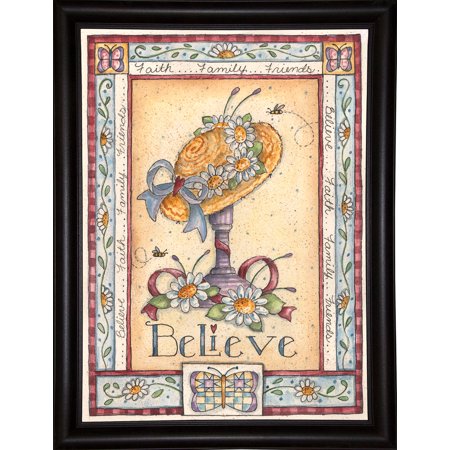 Believe -SHERAS64734 Print 22.25"x16.25" by Shelly Rasche in a Bistro Expresso