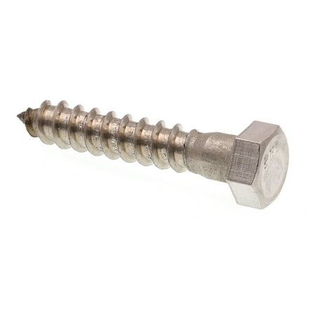 Prime-Line 9056182 Hex Lag Screws 3/8 in. X 2 in. Grade 18-8 Stainless Steel 25-Pack
Prime-Line 9056182 Hex Lag Screws 3/8 in. X 2 in. Grade 18-8 Stainless Steel 25-Pack
