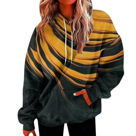 WUDATI Women s Long Sleeve Gradient Line Print Hooded Sweater Fashionable Casual Pullover Comfortable Hoodie Spring Summer Outfit Daily Wear with Pockets Stylish Streetwear Top
WUDATI Women s Long Sleeve Gradient Line Print Hooded Sweater Fashionable Casual Pullover Comfortable Hoodie Spring Summer Outfit Daily Wear with Pockets Stylish Streetwear Top