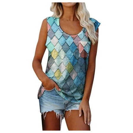 CYMMPU Women Clothing Women s Cami Vest Slim Fit Crop Tops Summer Shirts Cropped Tank Sexy Bustier Sleeveless Streetwear Round Neck Tank Blue
CYMMPU Women Clothing Women s Cami Vest Slim Fit Crop Tops Summer Shirts Cropped Tank Sexy Bustier Sleeveless Streetwear Round Neck Tank Blue