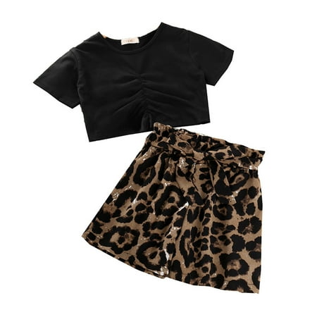 ZIZOCWA Girls T-Shirt And Shorts Outfit Toddler Kids Girls Summer Short Sleeve Solid Tops Blouse Leopard Print Bowknot Shorts Pants Outfit Clothes Set 2Pcs Jumper Outfits for Teens Kids Clothes Tops
ZIZOCWA Girls T-Shirt And Shorts Outfit Toddler Kids Girls Summer Short Sleeve Solid Tops Blouse Leopard Print Bowknot Shorts Pants Outfit Clothes Set 2Pcs Jumper Outfits for Teens Kids Clothes Tops