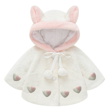Dezsed Toddler Hooded Poncho Christmas Fleece Jacket Clearance Toddler Girls Solid Color Plush Cute Rabbit Ears Winter Hoodie Thick Coat Cloak 2-3 Year White
Dezsed Toddler Hooded Poncho Christmas Fleece Jacket Clearance Toddler Girls Solid Color Plush Cute Rabbit Ears Winter Hoodie Thick Coat Cloak 2-3 Year White