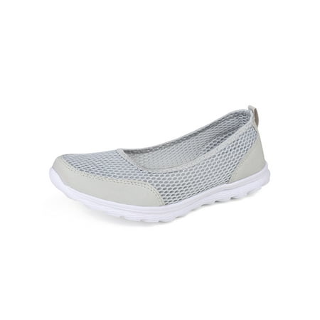 Wazshop Womens Casual Shoes Slip On Flats Comfort Sneakers Hollow Out Mesh Walking Shoe Women Non-Slip Lightweight Gray 4.5
Wazshop Womens Casual Shoes Slip On Flats Comfort Sneakers Hollow Out Mesh Walking Shoe Women Non-Slip Lightweight Gray 4.5