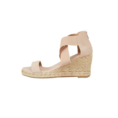 Zodanni Women Espadrilles Sandal Beach Wedge Sandals Summer Pumps Shoes Holiday Work Lightweight Platform Elastic Strap Beige 5
Zodanni Women Espadrilles Sandal Beach Wedge Sandals Summer Pumps Shoes Holiday Work Lightweight Platform Elastic Strap Beige 5