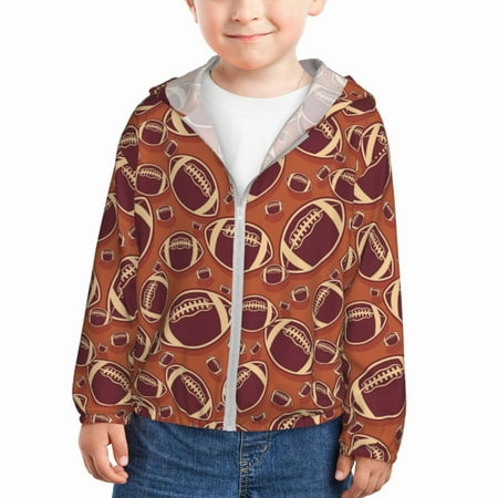 Zeuib American Football1 Print Girls & Boys Sun Protection Hoodie with UPF 50+ Children’s Quick-Dry Jacket Perfect for Outdoor Activities-2 Years
Zeuib American Football1 Print Girls & Boys Sun Protection Hoodie with UPF 50+ Children’s Quick-Dry Jacket Perfect for Outdoor Activities-2 Years