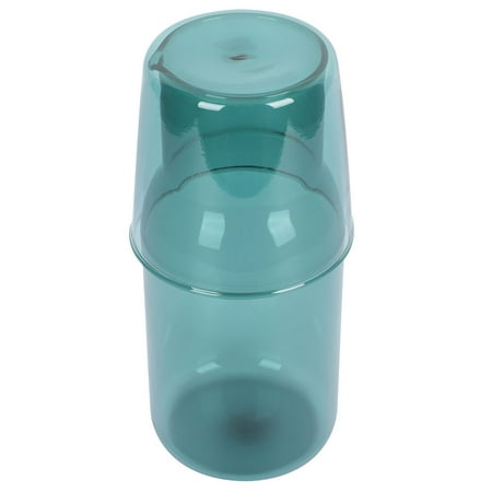 Transparent Water Carafe Multi-function Glass Jug Convenient Water Jug with Cup