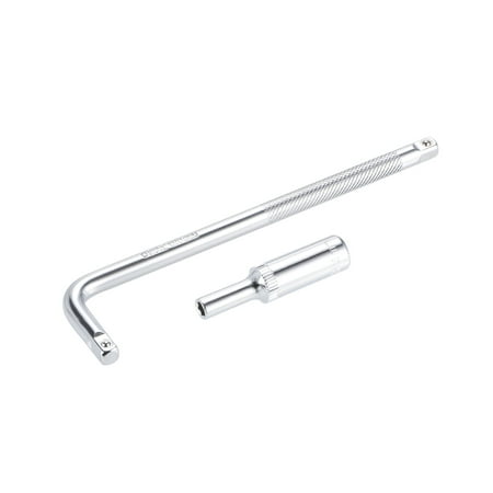 Unique Bargains Socket Accessory Set 6-Point Deep Socket L-Shape Extension Handle with 1/4 Drive 0.16inch
Unique Bargains Socket Accessory Set 6-Point Deep Socket L-Shape Extension Handle with 1/4 Drive 0.16inch