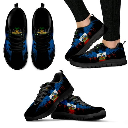 Haiti Flag Art Eagle Design Brand Sneakers Ladies White Bottom Casual Lace Up Shoes Unisex Walking Shoes Zapatos
Haiti Flag Art Eagle Design Brand Sneakers Ladies White Bottom Casual Lace Up Shoes Unisex Walking Shoes Zapatos