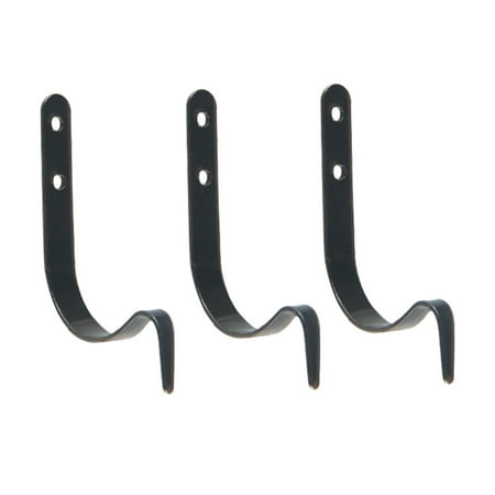 5pcs Metal Hanging J Shape Hooks Household Living Room Bedroom Heavy-duty Hanger for Hats Clothes Props with Screws (Black)
5pcs Metal Hanging J Shape Hooks Household Living Room Bedroom Heavy-duty Hanger for Hats Clothes Props with Screws (Black)