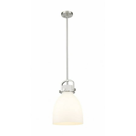 Innovations Lighting - Newton Bell - 1 Light Stem Hung Pendant In Industrial