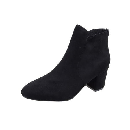 Womens Ankle Booties Winter Chunky Heels Comfortable Faux Suede Short Ankle Boots Vintage Round Toe Western Chelsea Boots Shoes with Zipper
Womens Ankle Booties Winter Chunky Heels Comfortable Faux Suede Short Ankle Boots Vintage Round Toe Western Chelsea Boots Shoes with Zipper
