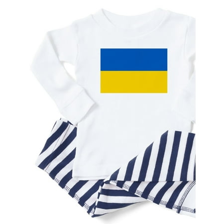 CafePress - Flag Of Ukraine Pajamas - Toddler Long Sleeve Pajama set