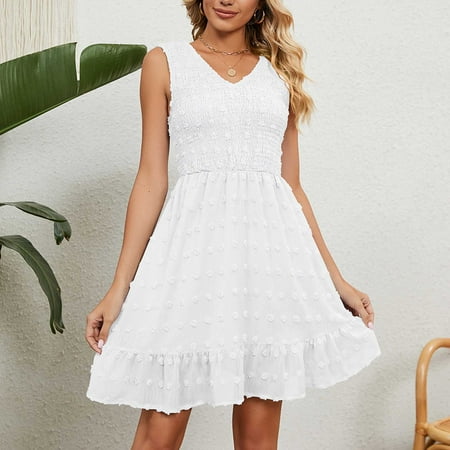 EQWLJWE Women s Fashion Solid Color V-neck Comfortable Loose Home Nightdress Dress Holiday Clearance
EQWLJWE Women s Fashion Solid Color V-neck Comfortable Loose Home Nightdress Dress Holiday Clearance