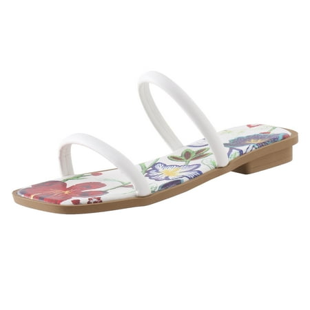Youmylove Women Slide Slippers Fashion Spring Summer Flat Soft Insole Comfortable Square Toe Slip On Flower Print Comfort Cozy Leisure Daily Walking
Youmylove Women Slide Slippers Fashion Spring Summer Flat Soft Insole Comfortable Square Toe Slip On Flower Print Comfort Cozy Leisure Daily Walking