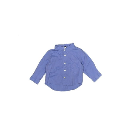 

Pre-Owned Baby Gap Boy s Size 18-24 Mo Long Sleeve Button-Down Shirt