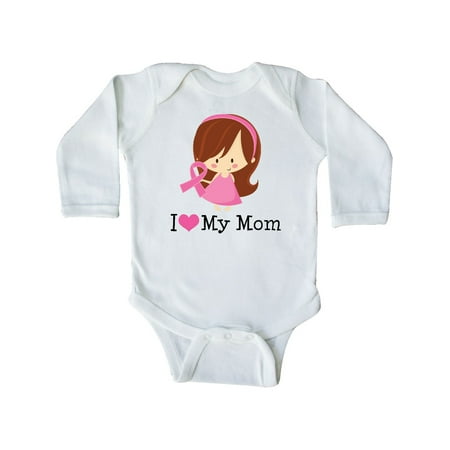 Inktastic Breast Cancer Mom Support Gift Baby Girl Long Sleeve Bodysuit
Inktastic Breast Cancer Mom Support Gift Baby Girl Long Sleeve Bodysuit