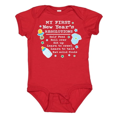 Inktastic My First New Years Resolutions with Baby Clip Art and Stars Gift Baby Boy Bodysuit
Inktastic My First New Years Resolutions with Baby Clip Art and Stars Gift Baby Boy Bodysuit