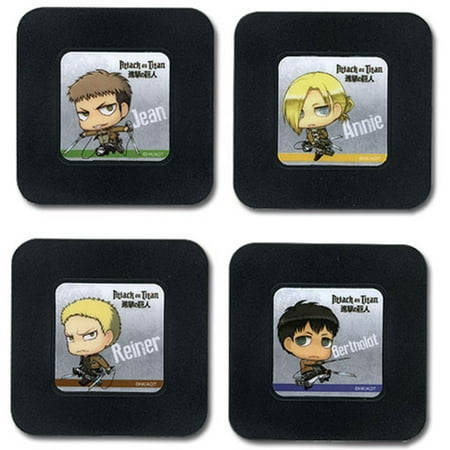 Attack On Titan Coaster Set