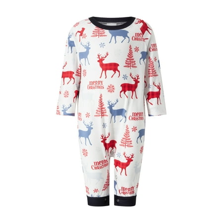 Wassery Christmas Family Matching Pajamas Set Elk Print Long Sleeve T-shirt with Elastic Waist Pants for Women Men Baby
Wassery Christmas Family Matching Pajamas Set Elk Print Long Sleeve T-shirt with Elastic Waist Pants for Women Men Baby