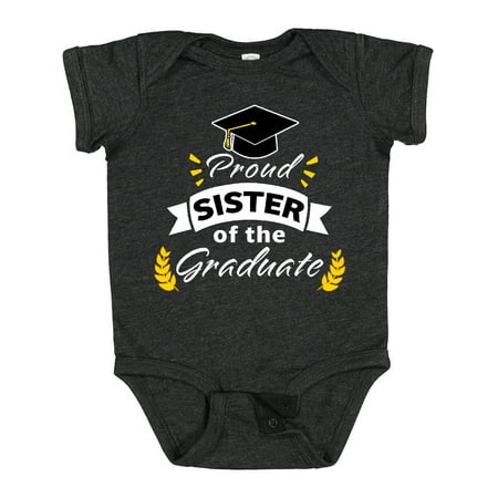Inktastic Family Graduation-Proud Sister of the Graduate Gift Baby Boy or Baby Girl Bodysuit
Inktastic Family Graduation-Proud Sister of the Graduate Gift Baby Boy or Baby Girl Bodysuit