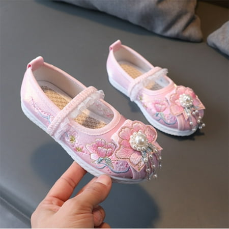 Aayomet Girls Flat Bottomed Embroidered Sandals Fashionable Children Performance Shoes Size 8 Toddler Sandals Girls Pink 11.5
Aayomet Girls Flat Bottomed Embroidered Sandals Fashionable Children Performance Shoes Size 8 Toddler Sandals Girls Pink 11.5