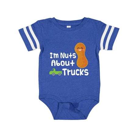 Inktastic Nuts About Trucks Outfit Boys Gift Baby Boy Bodysuit
Inktastic Nuts About Trucks Outfit Boys Gift Baby Boy Bodysuit