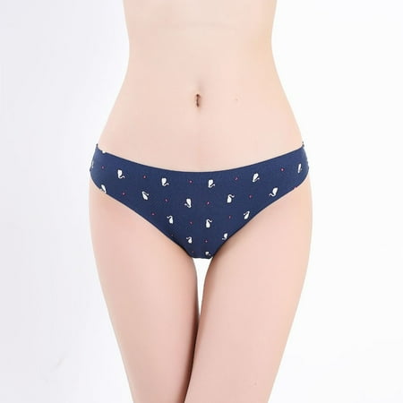 nsendm Women Breathable Print Ladies Thong Panty Underwear No Boundaries Underwear for Women Underpants Dark Blue Small
nsendm Women Breathable Print Ladies Thong Panty Underwear No Boundaries Underwear for Women Underpants Dark Blue Small