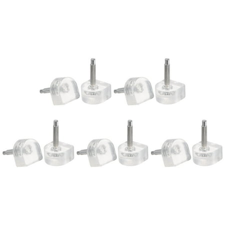 5 Pairs TPU High Heel Tips Shoes Replacement Tap Caps 2.4mm Pin 11x11mm U-Shape Heel Repair Caps Transparent
5 Pairs TPU High Heel Tips Shoes Replacement Tap Caps 2.4mm Pin 11x11mm U-Shape Heel Repair Caps Transparent