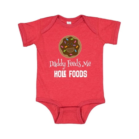 Inktastic Donut Daddy Feeds Me Hole Foods Gift Baby Boy or Baby Girl Bodysuit
Inktastic Donut Daddy Feeds Me Hole Foods Gift Baby Boy or Baby Girl Bodysuit