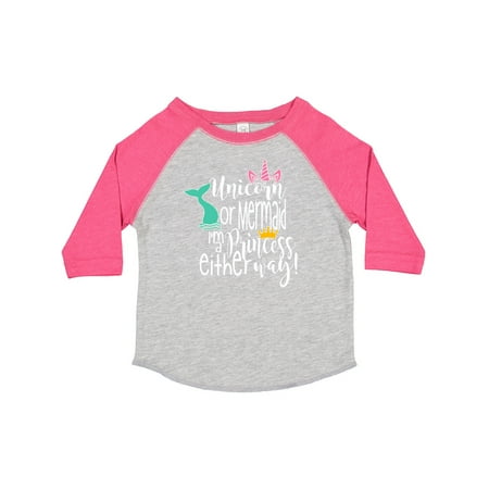 Inktastic Unicorn or Mermaid I m a Princess Either Way Gift Toddler Boy or Toddler Girl T-Shirt
Inktastic Unicorn or Mermaid I m a Princess Either Way Gift Toddler Boy or Toddler Girl T-Shirt