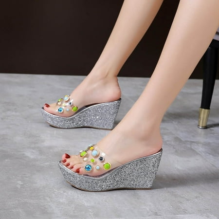 Shldybc Slippers for Women 2022 Fashion Women Sandals Open Toe Women s Shoes Breathable Ladies Beach Wedge Shoes Lightweight Muffin Wedge Slides Summer Savings Clearance
Shldybc Slippers for Women 2022 Fashion Women Sandals Open Toe Women s Shoes Breathable Ladies Beach Wedge Shoes Lightweight Muffin Wedge Slides Summer Savings Clearance