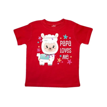 Inktastic Papa Loves Me- Cute and Happy Llama Gift Toddler Boy or Toddler Girl T-Shirt
Inktastic Papa Loves Me- Cute and Happy Llama Gift Toddler Boy or Toddler Girl T-Shirt