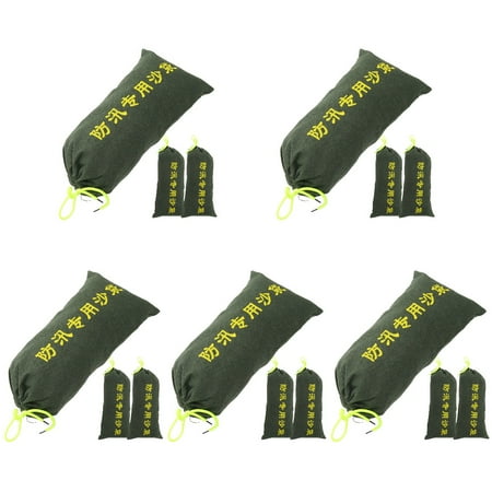 NUOLUX 15 Pcs Anti-flood Sandbag Flood Barrier Wear-resistant Sandbag Thick Canvas Sandbag for Flooding
NUOLUX 15 Pcs Anti-flood Sandbag Flood Barrier Wear-resistant Sandbag Thick Canvas Sandbag for Flooding
