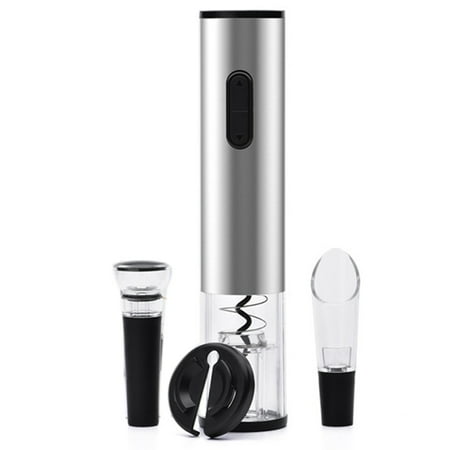 Electric Wine Corkscrew Kit - Battery-Powered Electric Cordless Automatic Corkscrew Corkscrew Kit Stainless Steel
Electric Wine Corkscrew Kit - Battery-Powered Electric Cordless Automatic Corkscrew Corkscrew Kit Stainless Steel
