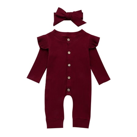 2PCS Newborn Baby Girl Boy Long Sleeve Autumn Clothes Set Knitted Romper Jumpsuit Outfits+Headband
2PCS Newborn Baby Girl Boy Long Sleeve Autumn Clothes Set Knitted Romper Jumpsuit Outfits+Headband